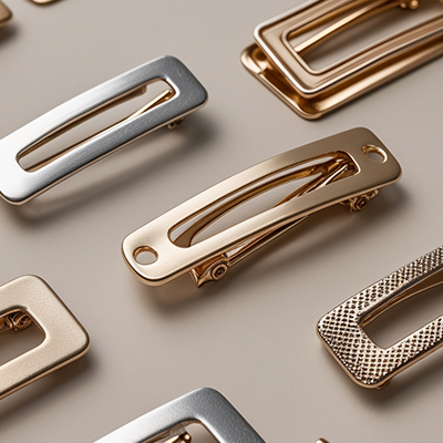 Pin backs and brooch components for accessory production