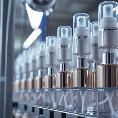 Cosmetic caps pumps and dispensers wholesale from China
