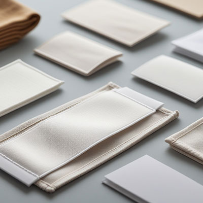 Woven and embroidered labels for clothing brand identity