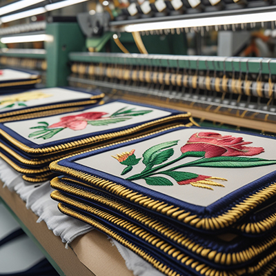 Brand patches and wappen for apparel and accessories