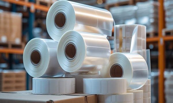 Stickers and barcode labels for product and retail packaging