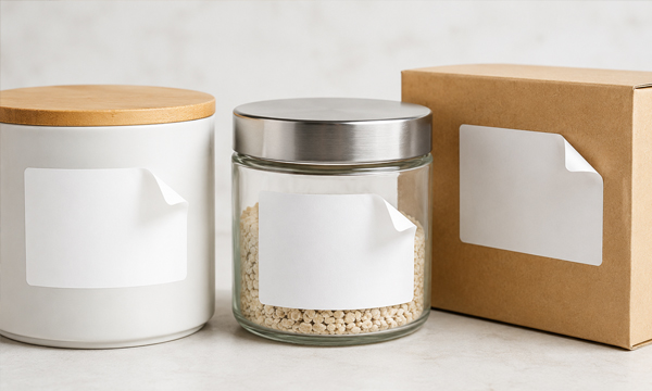 Stickers and barcode labels for product and retail packaging