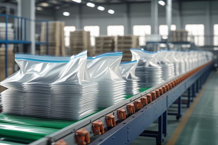 OPP poly and zipper bags for product packaging wholesale