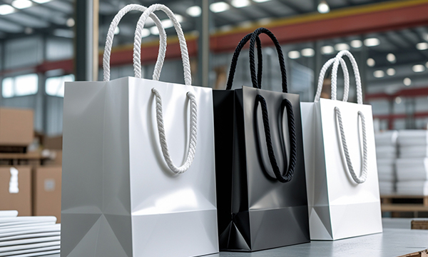 Paper and non-woven shopping bags custom brand packaging