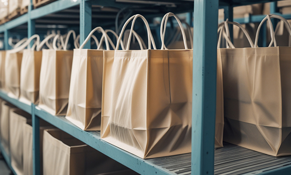 Paper and non-woven shopping bags custom brand packaging