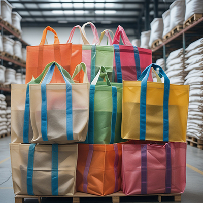 Paper and non-woven shopping bags custom brand packaging