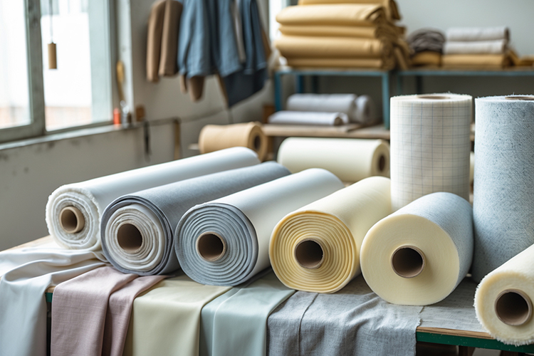 Interlining lining and padding materials for fashion brands